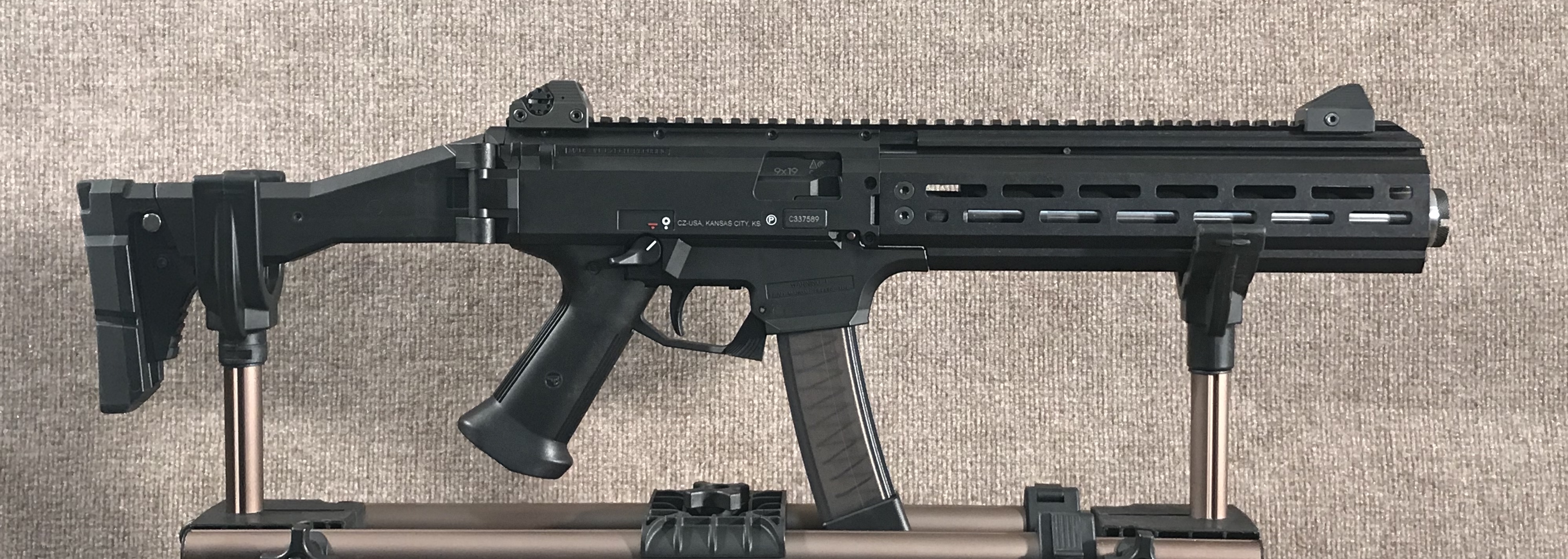 AR 15 Uppers Monolithic Integral Suppressed Barrel Weapon.